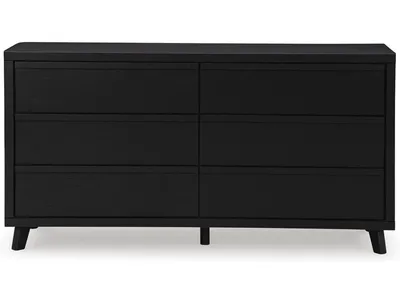 Danziar Queen Panel Bed, 2 Dressers and Nightstand - Alternative View