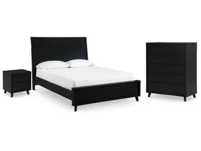 Danziar Queen Panel Bed, Chest and Nightstand