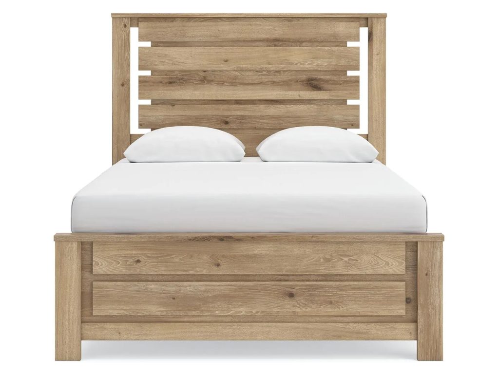 Brozmont Queen Panel Bed, Dresser and Mirror - image 9