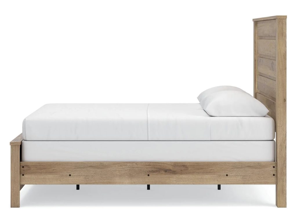 Brozmont Queen Panel Bed, Dresser and Mirror - image 13