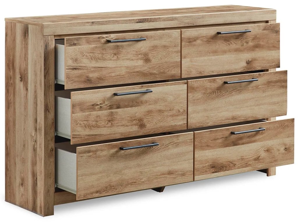 Hyanna Queen Panel Storage Bed, Dresser and Nightstand - image 3