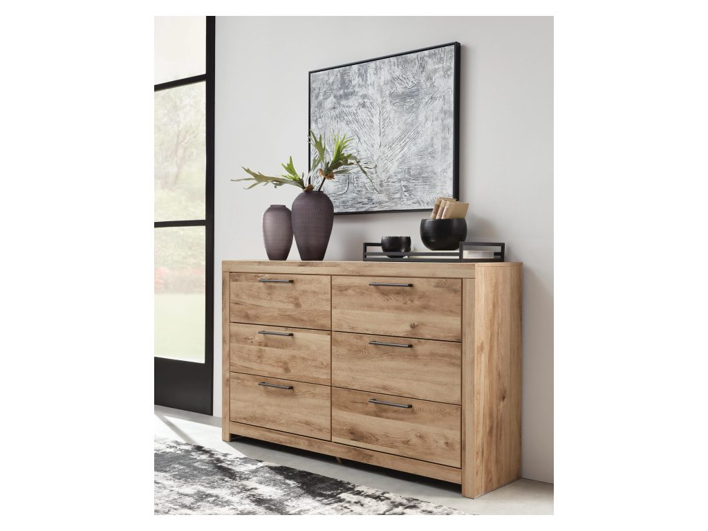 Hyanna King Panel Storage Bed and Dresser - image 9