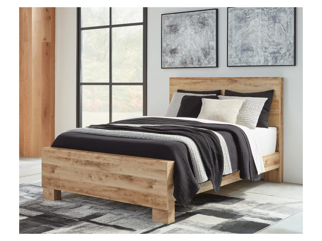 Hyanna Queen Panel Bed, Dresser, Mirror, Chest and Nightstand - image 17