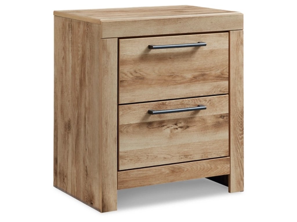 Hyanna Queen Panel Bed and Nightstand - image 6