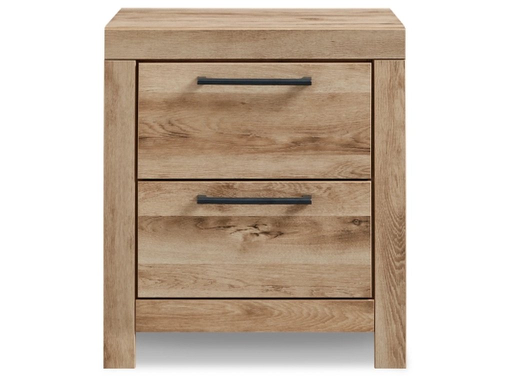 Hyanna Queen Panel Bed and Nightstand - image 5