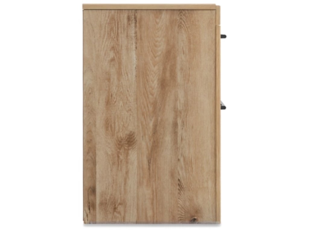Hyanna Queen Panel Bed and Nightstand - image 8