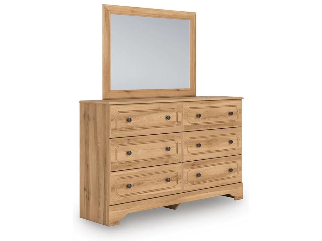 Aleaport King Panel Bed, Dresser, Mirror and Nightstand - image 2