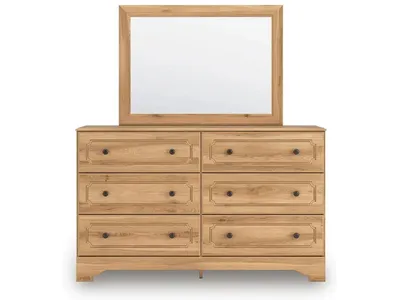 Aleaport King Panel Bed, Dresser, Mirror and Nightstand