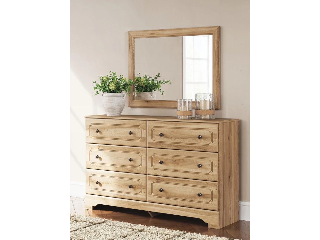 Aleaport King Panel Bed, Dresser, Mirror and Nightstand - image 21