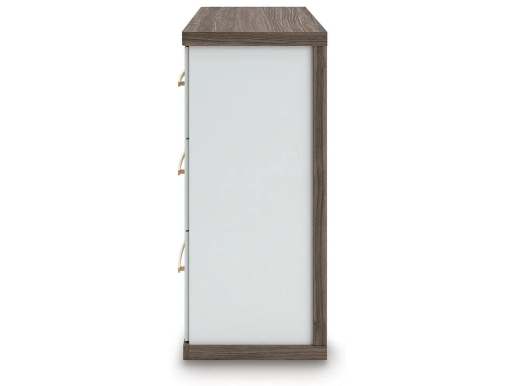 Kendanport Queen Upholstered Bed, Dresser and Nightstand - image 4