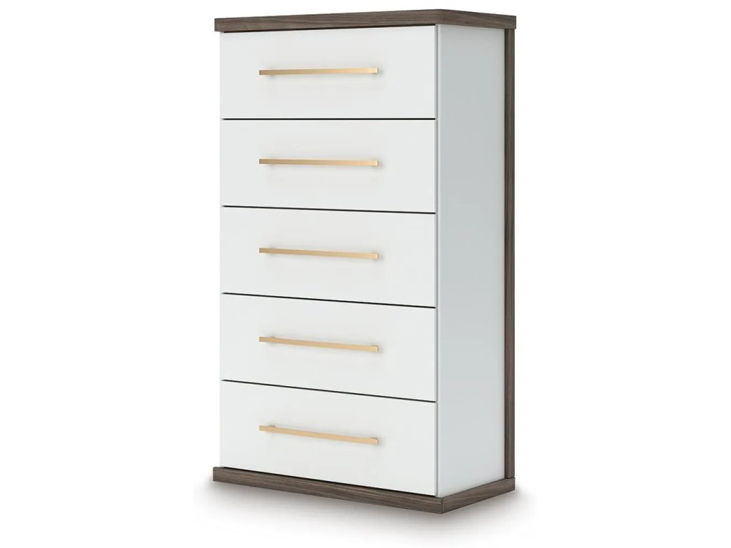 Kendanport King Upholstered Bed, Dresser, Mirror and Chest - image 14