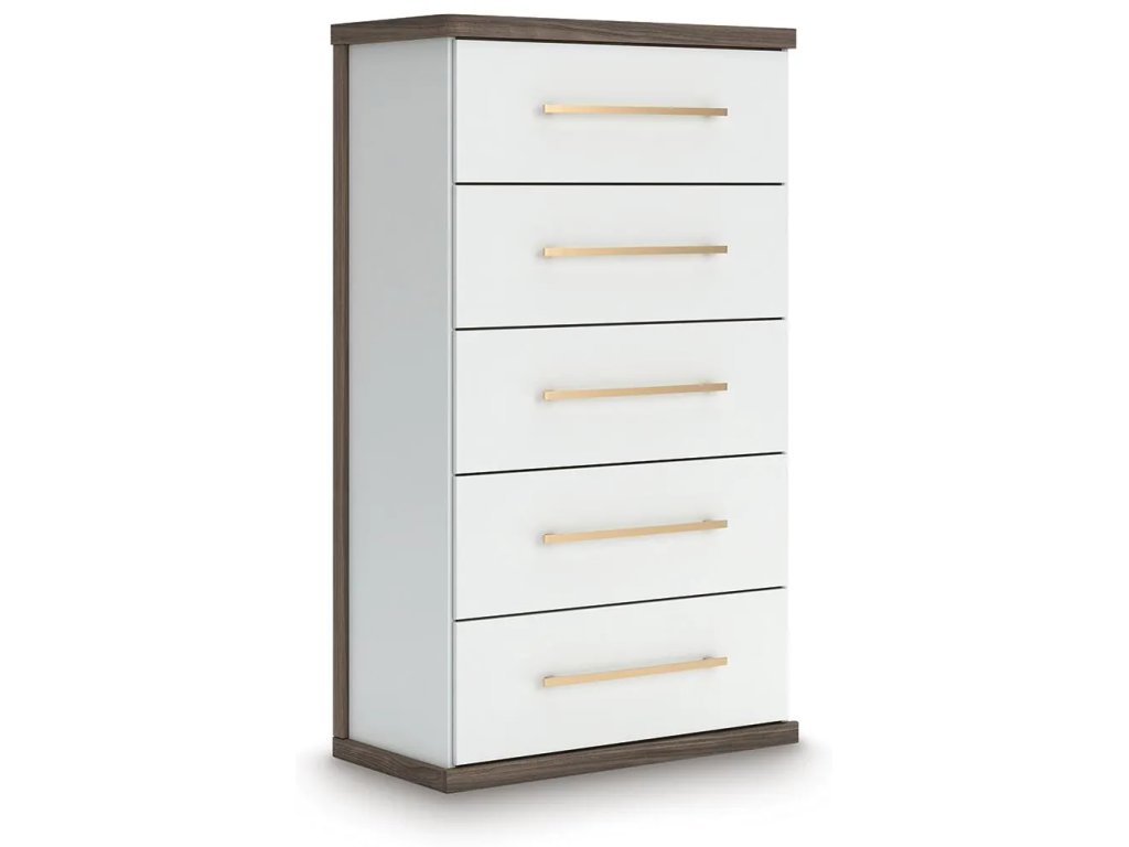 Kendanport King Upholstered Bed, Dresser, Mirror and Chest - image 9