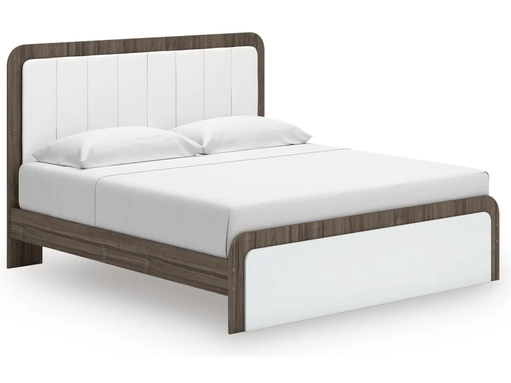 Kendanport King Upholstered Bed, Dresser, Mirror and Chest - image 17