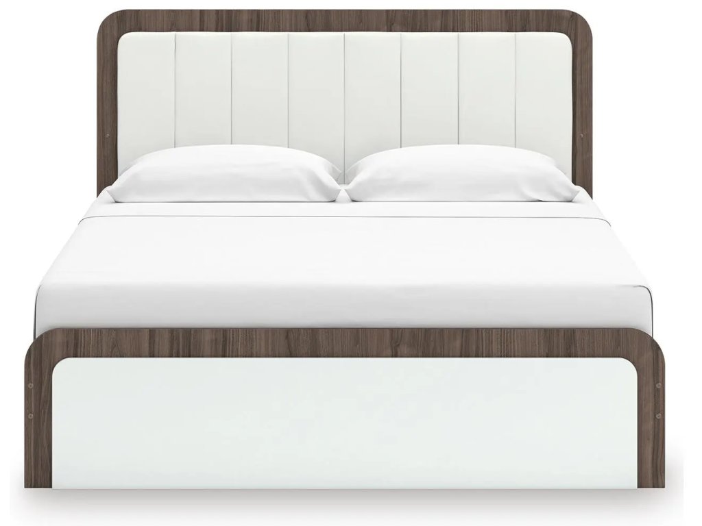 Kendanport King Upholstered Bed, Dresser, Mirror and Chest - image 16