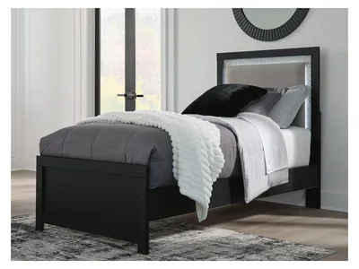 Maeling Twin Upholstered Panel Bed - Alternative View