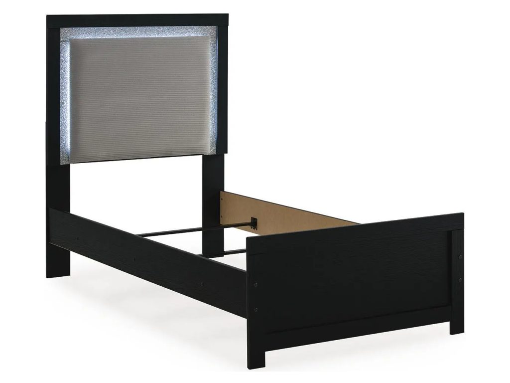 Maeling Twin Upholstered Panel Bed - image 3