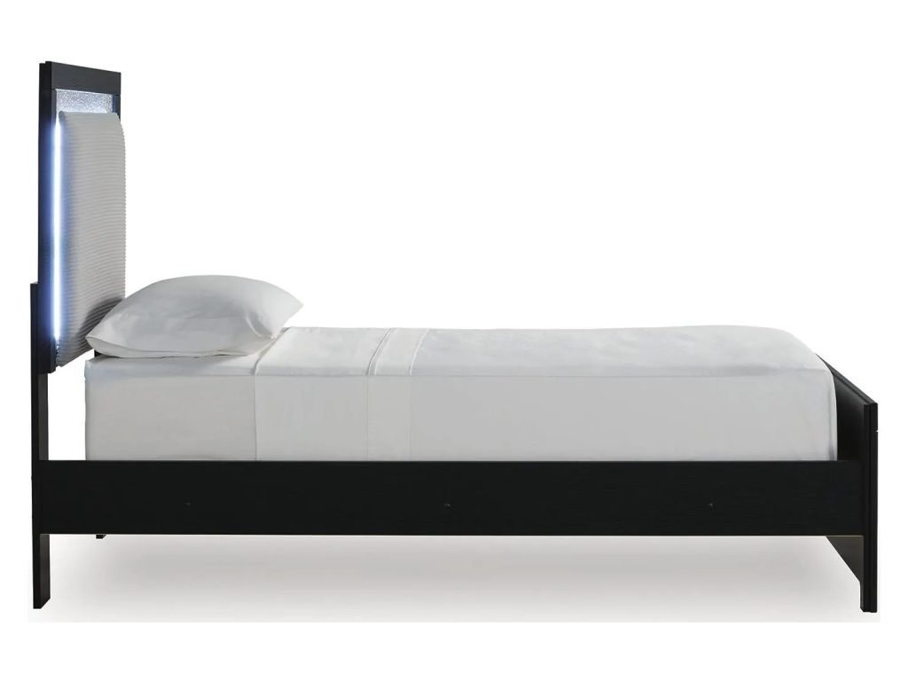Maeling Twin Upholstered Panel Bed - image 4