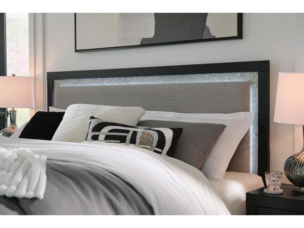 Maeling King Upholstered Panel Bed - image 6