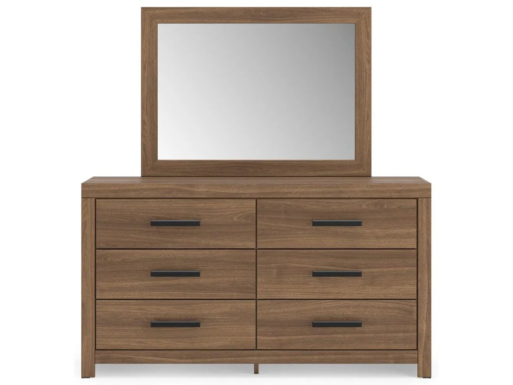 Broachmyn Full Panel Bed, Dresser and Mirror - image 1