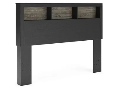 Broachmyn Lighted Queen Bookcase Headboard