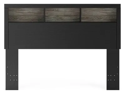 Broachmyn Lighted Queen Bookcase Headboard