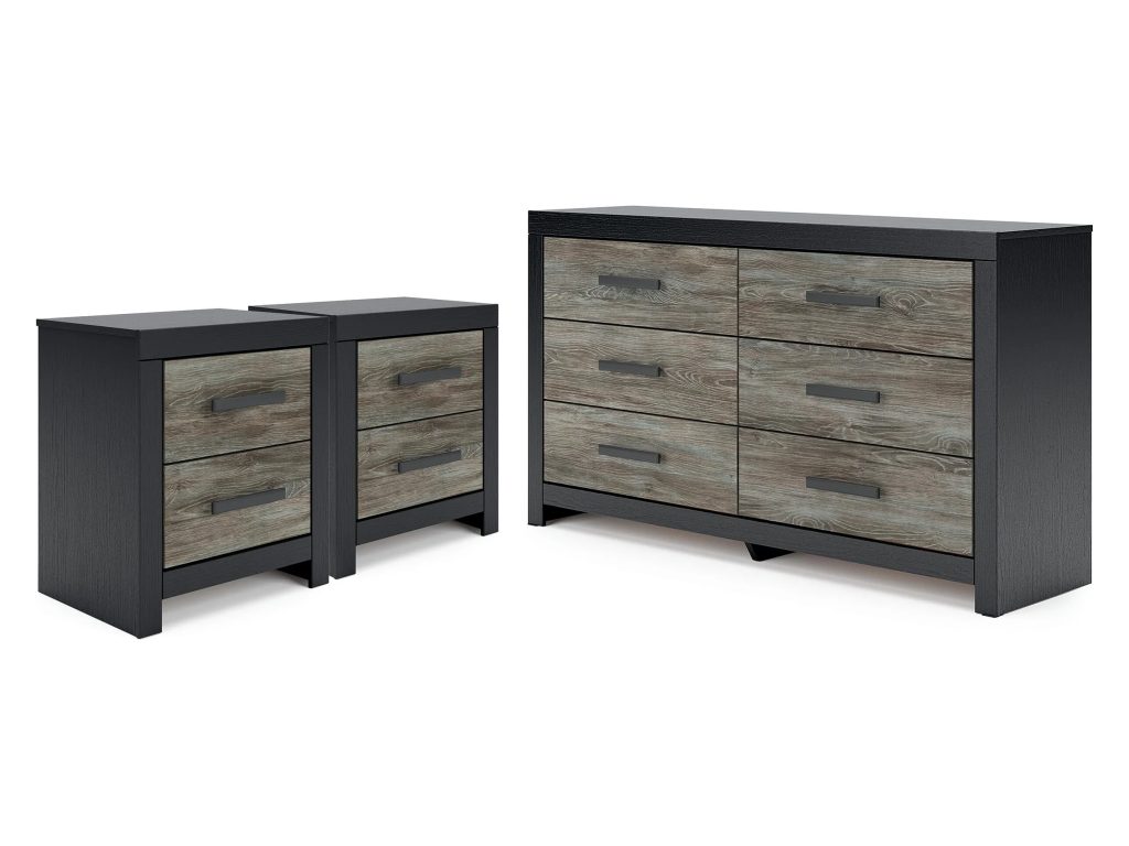 Broachmyn Dresser and 2 Nightstands - main image
