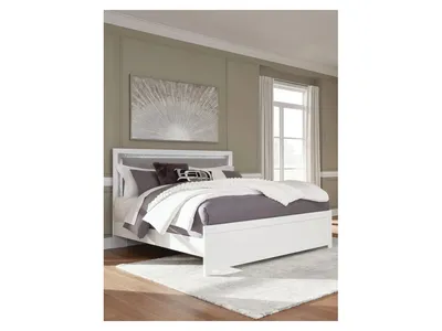 Maeling King Upholstered Panel Bed - Alternative View