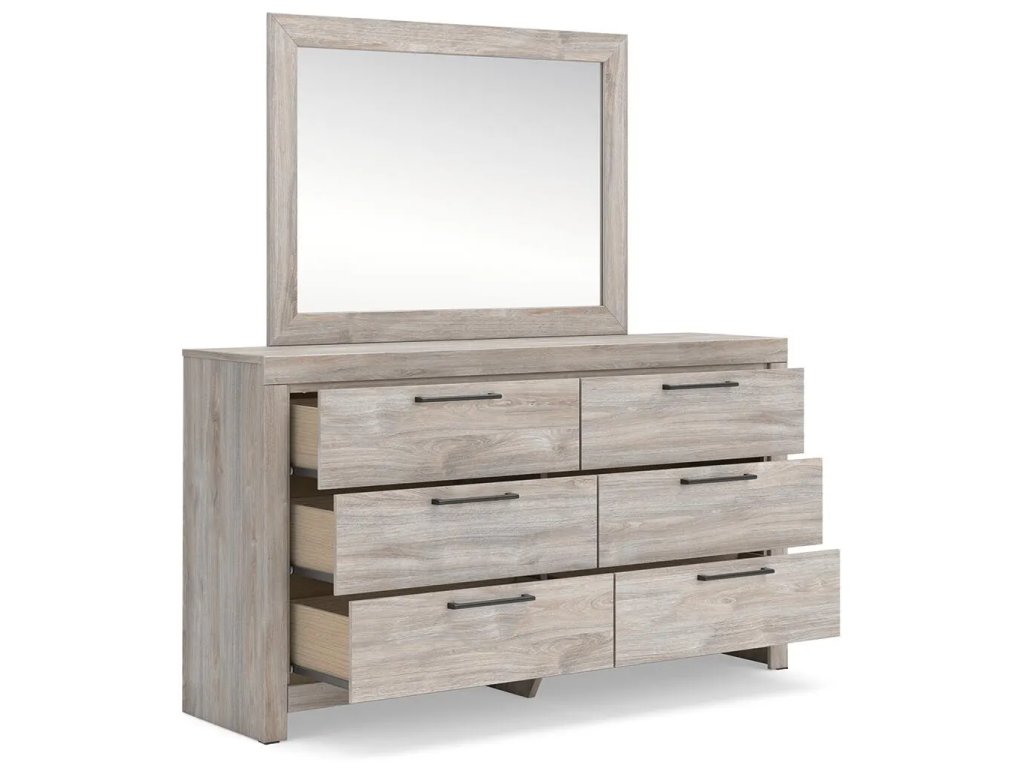 Broachmyn Full Panel Bed, Dresser and Mirror - image 3