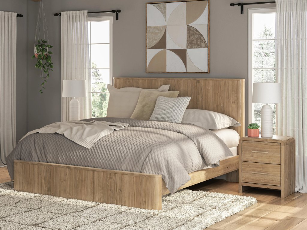Gramburg King Panel Bed - image 1