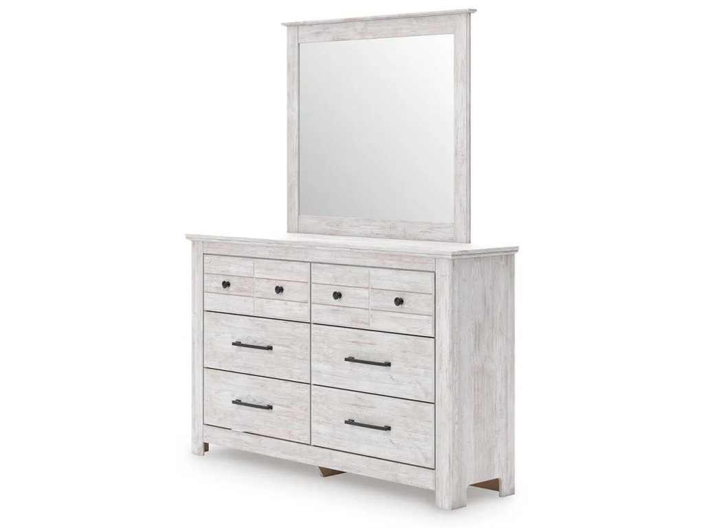 Makidern King Panel Bed, Dresser and Nightstand - image 7