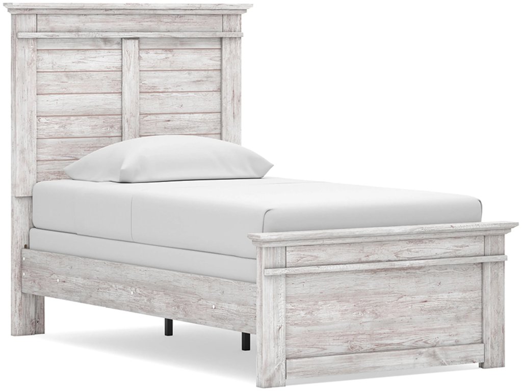 Makidern Twin Panel Bed, Dresser and Mirror - image 8
