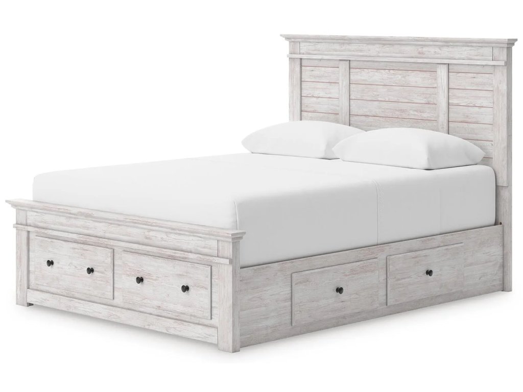 Makidern Queen Panel Storage Bed - image 1