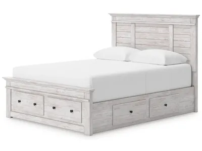 Makidern Queen Panel Storage Bed - Alternative View