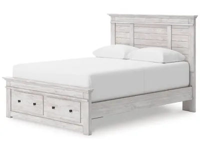 Makidern Queen Panel Storage Bed - Alternative View