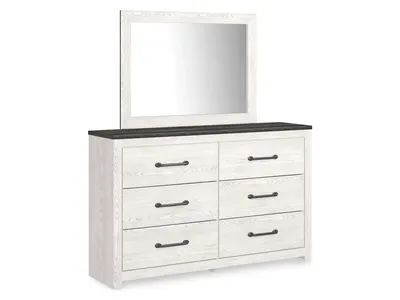 Gerridan Queen Panel Bed, Dresser, Mirror and 2 Nightstands