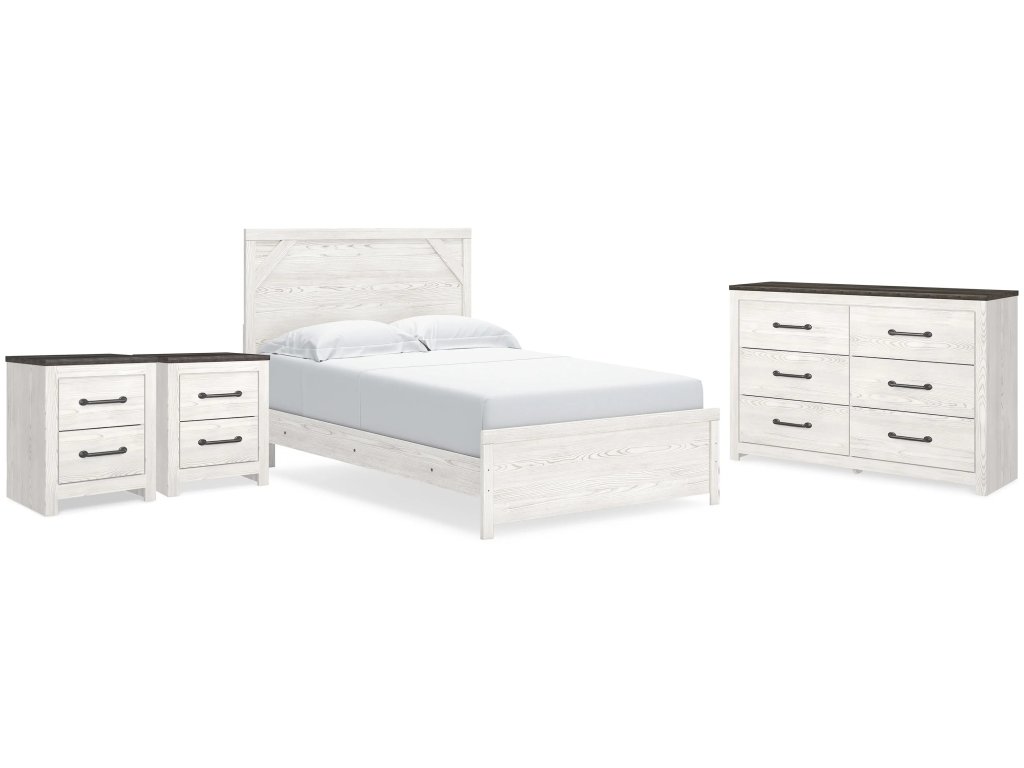 Gerridan Queen Panel Bed, Dresser and 2 Nightstands - main image