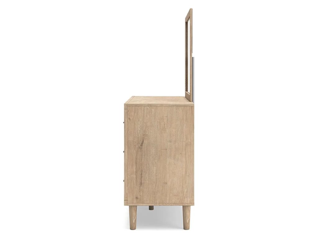 Cielden Queen Upholstered Bed, Dresser and Mirror - image 6