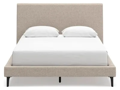 Cielden Queen Upholstered Bed, Dresser and 2 Nightstands