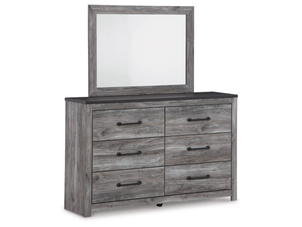 Bronyan King Panel Bed, Dresser, Mirror and Nightstand - image 1