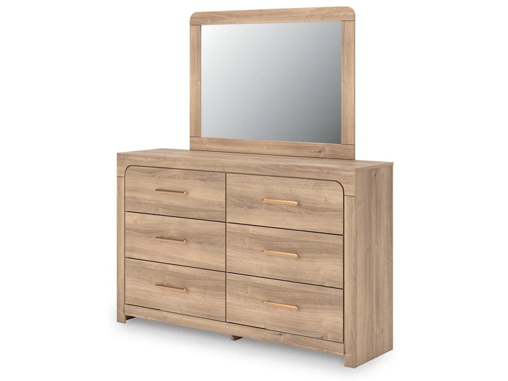 Kinlanni Queen Panel Bed, Dresser, Mirror and Nightstand - image 7