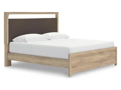 Kinlanni King Upholstered Platform Bed - Alternative View
