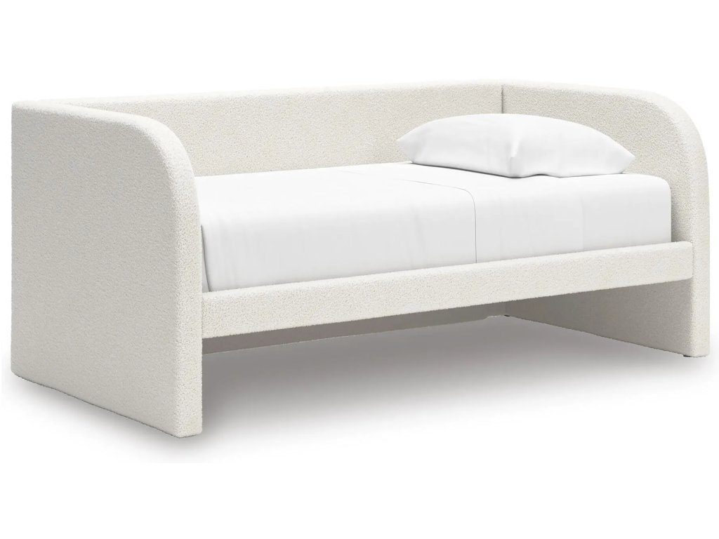 Arloster Twin Upholstered Day Bed, Dresser and Mirror - image 2