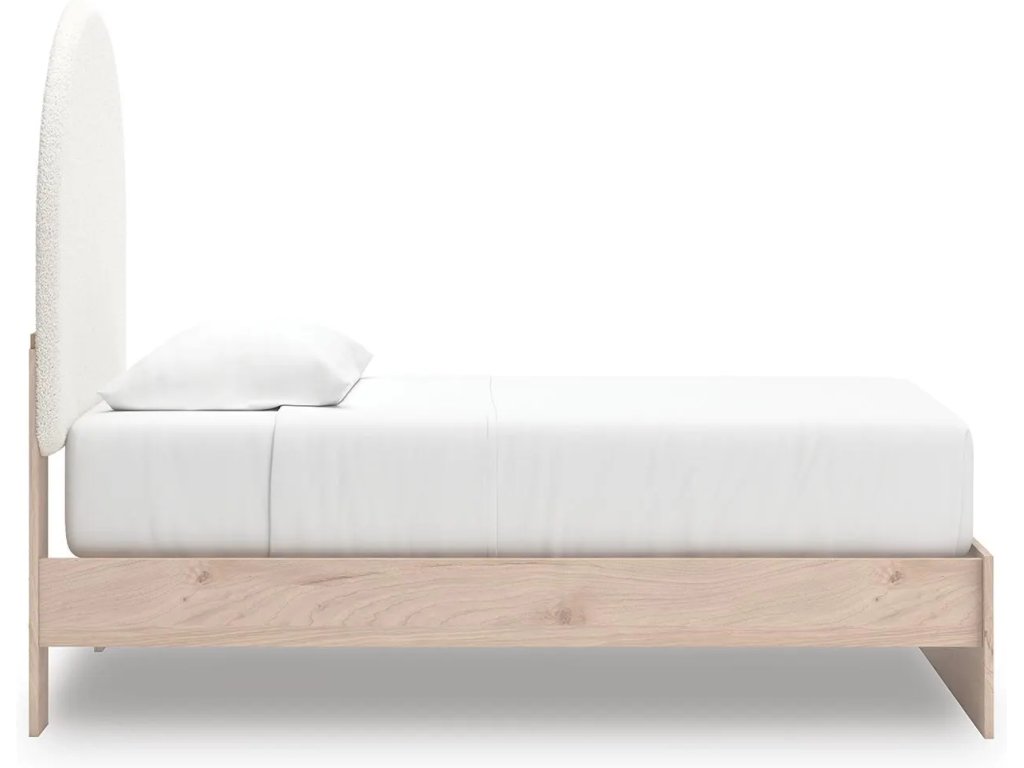 Arloster Twin Upholstered Panel Bed, Dresser and Mirror - image 10