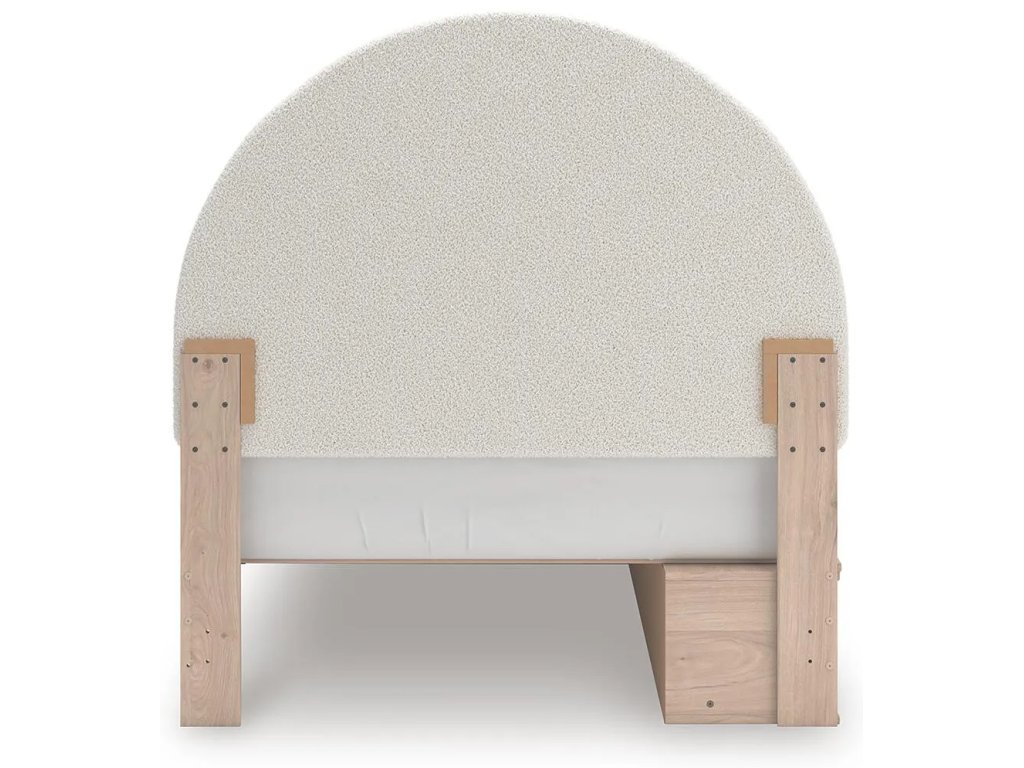Arloster Full Upholstered Panel Bed with Storage - image 6