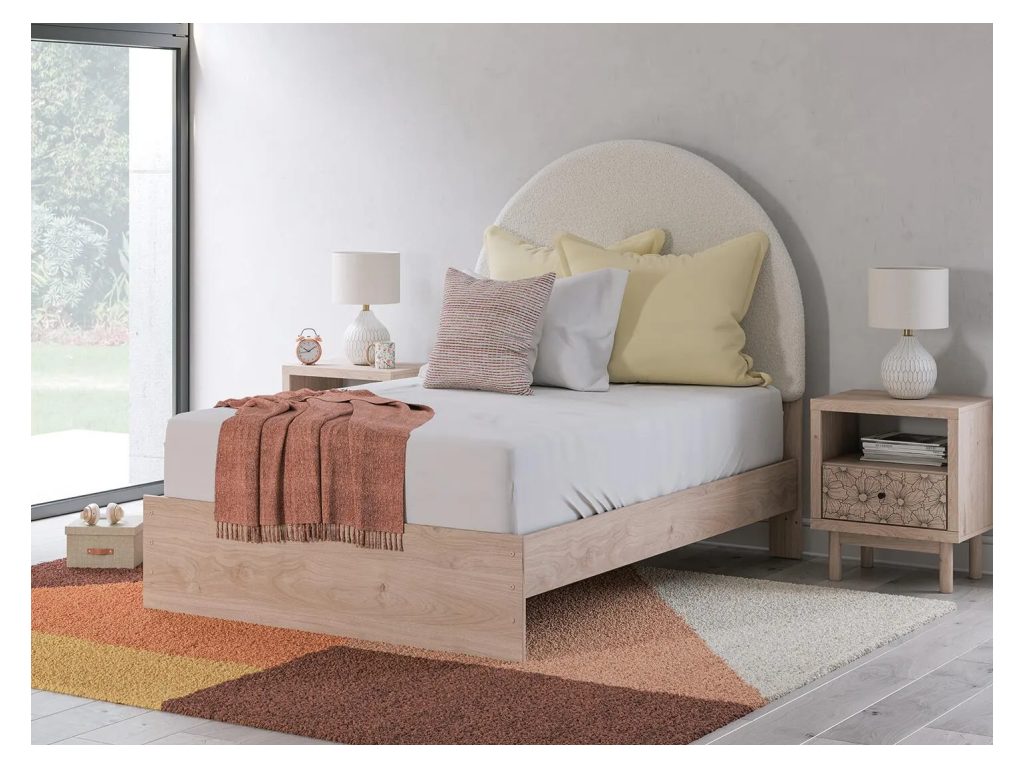 Arloster Full Upholstered Panel Bed, Dresser and Mirror - image 18