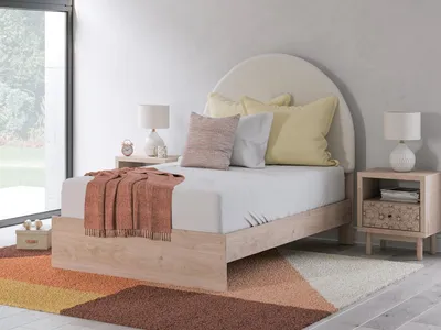 Arloster Full Upholstered Panel Bed - Alternative View