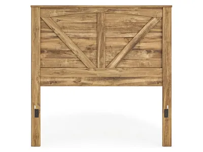 Maystonna Queen Crossbuck Panel Headboard - Alternative View