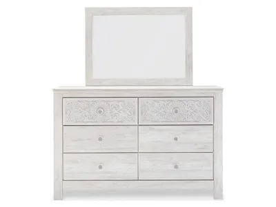 Paxberry Queen Panel Bed, Dresser, Mirror,  Chest and Nightstand