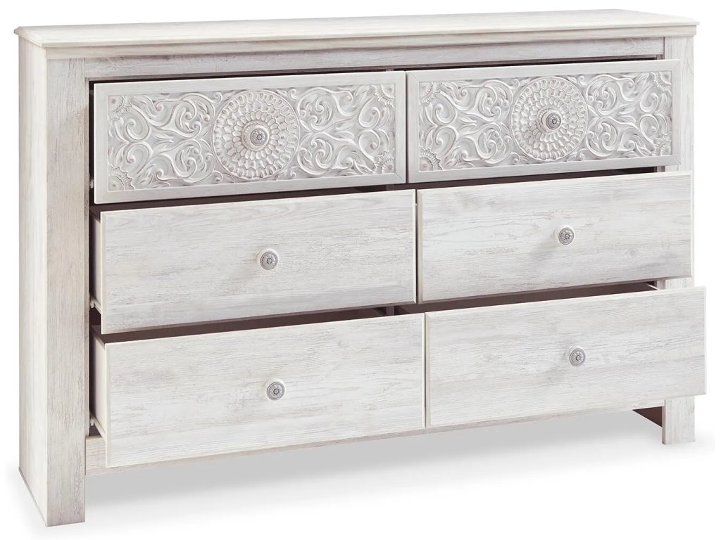 Paxberry Queen Panel Bed, Dresser and Chest - image 3