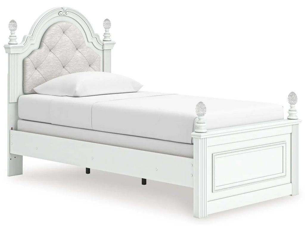Kozlani Twin Upholstered Panel Bed - main image